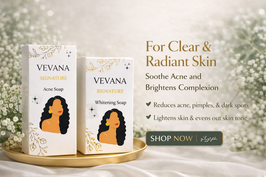 VEVANA Herbal Beauty Soaps – Acne Care & Whitening Care